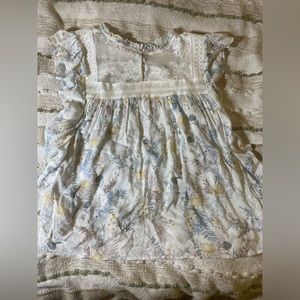 Leaf/Floral Blouse